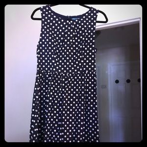 Blue Polka Dot Pim + Larkin Dress